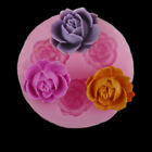 3D Rose Flower Silicone Fondant  Cake Decor Chocolate Sugarcraft Baking Mol.T Qo