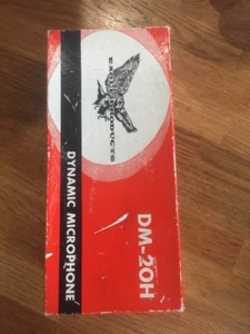 Eagle Products DM -20M & DF-1 Dynamisches Mikrofon & Kabel Originalverpackt - Bild 1 von 9