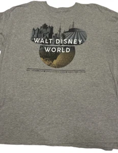 Walt Disney World T-Shirt Uomo Taglia 2XL Parchi Disney 4 Parchi Epcot Magic Kingdom - Foto 1 di 8