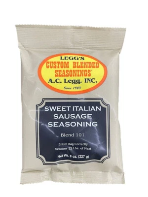 Mistura de tempero AC Legg's Sweet Italian Sausage 101 - Imagem 1 de 4