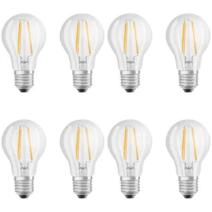 Osram 8er Pack LED BASE CLASSIC A 60 7W = 60W E27 Glühbirne 806lm 2700K Warmweiß - Bild 1 von 5