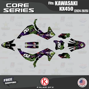 Graphics Kit for Kawasaki KX450 KX 450 (2024-2025) Core - GREEN - Picture 1 of 6