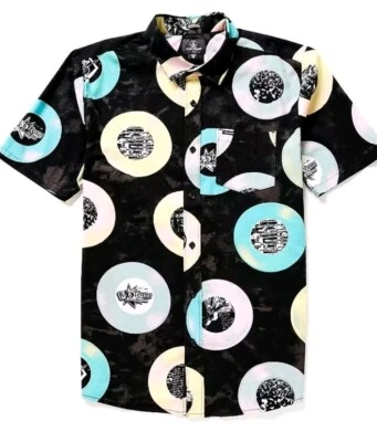 VOLCOM V ENTERTAINMENT Men's  Woven Shirt -  Large  - NWT - Image 1 of 4