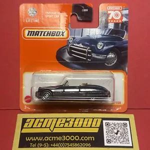 Matchbox Lesney Superfast 2022 - Coche deportivo Kurtis 1949 - Tarjeta corta azul 46/100 - Imagen 1 de 2