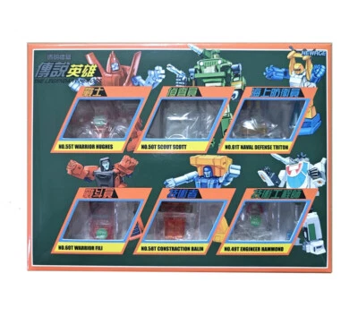 Newage NA H49T H50T H55T H58T H60T H61T set Wheeljack Hound Powerglide Huffer - Image 1 of 4