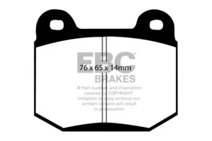 EBC Orangestuff Rear Brake Pads for Mitsubishi Lancer Evo 8 2.0 Turbo 2002 > 05 - Picture 1 of 1