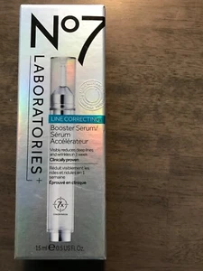 No7 LABORATORIES Line Correcting Booster Serum 15 ml New Sealed - Picture 1 of 1