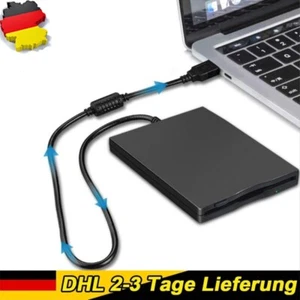 FDD USB Diskettenlaufwerk 1.44MB extern schwarz 3,5 Zoll Floppy Disk Drive - Bild 1 von 9