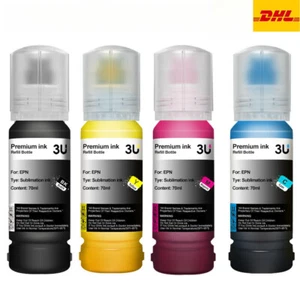 Sublimationstinte universell passend für alle Epson EcoTank Drucker mit Adapter - Bild 1 von 8