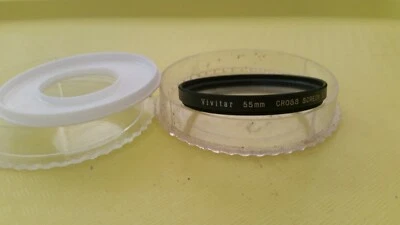 55mm Vivitar Cross Screen VI (6 Point) Lens Filter In Excellent Condition - Image 1 of 4