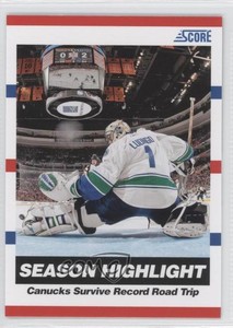 2010-11 Score Season Highlight Glossy Roberto Luongo Vancouver Canucks #14 HOF