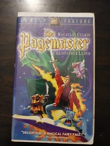 The Pagemaster (VHS, 1995, Clamshell) - Picture 1 of 3