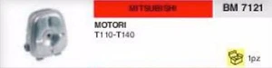 MARMITTA MITSUBISHI MOTORE T110 T140 T 110 140 scarico - Picture 1 of 1