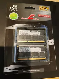 TeamGroup Laptop SODIMM DDR3 RAM Memory (16GB, 8GB x 2, TED3L8G1600C11-SBK) - Picture 1 of 1