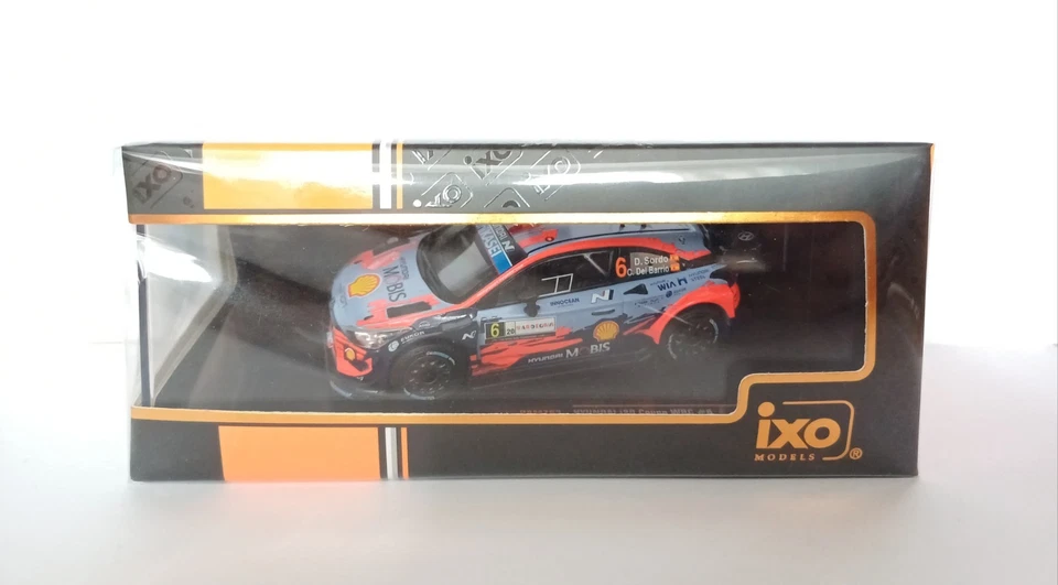IXO Hyundai i20 Coupe WRC, D. Sordo, Rally Sardegna 2020, 1/43 Diecast Rally... Foto 1 de 1