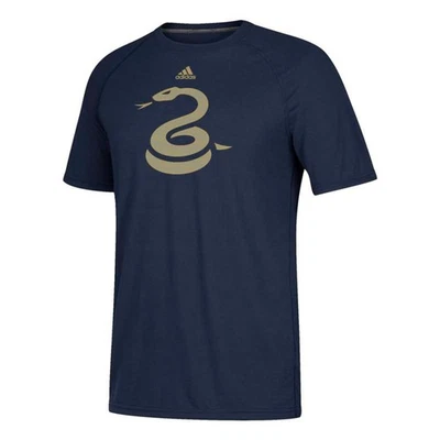 Philadelphia Union MLS Adidas Men's Navy Blue Climalite Ultimate Tee T-Shirt - Image 1 of 2