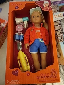 Our Generation Seabrook with Accessories 18" Lifeguard Beach Doll - Picture 1 of 1