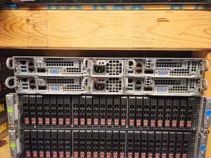 Supermicro CSE-217 Four-Node Server 8x E5-2695V4 4x 1TB 2x 2000W - Picture 1 of 1