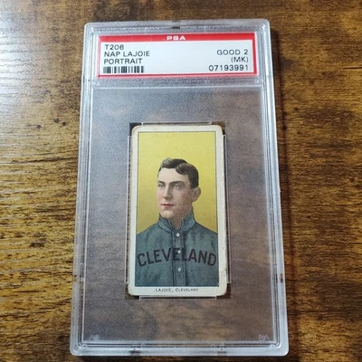 T206 NAP LAJOIE PORTRAIT PSA 2 SWEET CAPORAL - Image 1 of 4