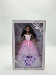 Neu Birthday Wishes Barbie Afroamerikanische Puppe Mattel - Bild 1 von 7