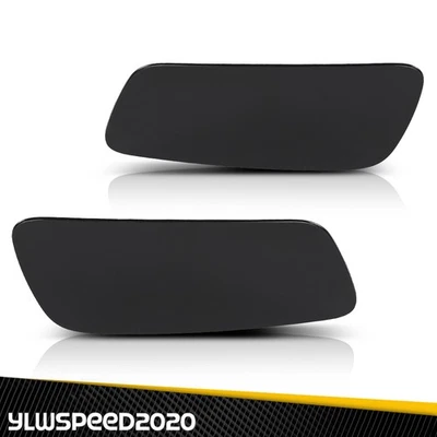 2PC Headlamp Washer Nozzle Cover Cap Fits 17-25 Volvo S90/V90/V90 Cross Country - Image 1 of 4