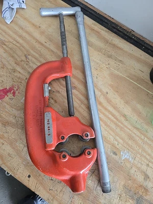 Ridgid 44-S Heavy Duty 4 Wheel Pipe Cutter 2 1/2" To 4" L@@K! - Image 1 of 3