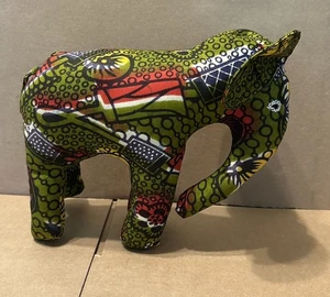 Retro Looking Elephant Plush Handmade - Picture 1 of 12