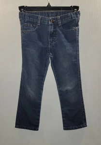 Wrangler 5T Kids' Jeans Size 5 Regular Blue Snap-On - Picture 1 of 4