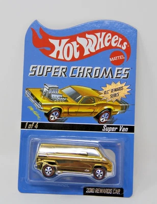 2010 Hot Wheels Super Chromes RLC Rewards Series Super Van 1088/3072 Diecast Car - Image 1 of 4