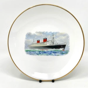 1960s QUEEN ELIZABETH Color Portrait 6.25 " Pin Dish - English Fine Porcelain - Picture 1 of 2