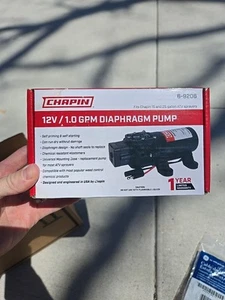Neue 12 Volt/1,0 Gpm Membranpumpe | Schwarz International Chapin - Bild 1 von 8