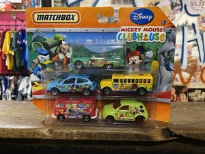 Mattel Matchbox 5-Pack Disney Mickey’s Clubhouse Toy Cars 2010 - Picture 1 of 4
