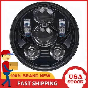 NUEVO 5-3/4 5,75 Pulgadas LED Faro Moto Compatible con Davidson Spor... - Imagen 1 de 8