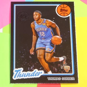 2025-26 Topps - #80BK-61 Thomas Sorber RC - 45º 1980-81 Topps Rookie - Imagen 1 de 1