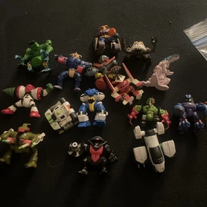 Vintage Galoob Micro Machines Z-Bots Konvolut 15 ZBots Mini Figuren 1993 1992 - Bild 1 von 2