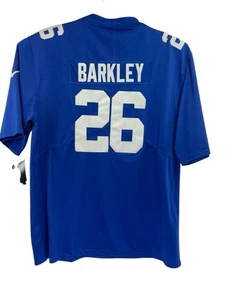 New York Giants Jersey #26 Barkley Nike On Field Sz XL Blue (N41) NWTs - Picture 1 of 6