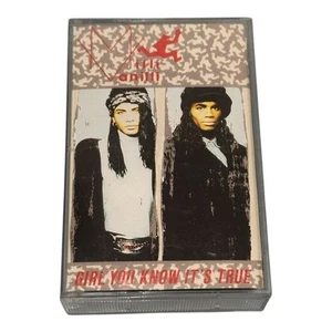 Girl You Know It's True by Milli Vanilli Cassette Tape 1989 Lip Syncing ARISTA - Picture 1 of 9