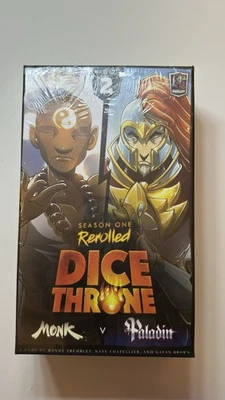 Dice Throne Season 1 Rerolled - Box Battle 1 Barbarian Vs Moon Elf NEW SEALED - Image 1 of 2