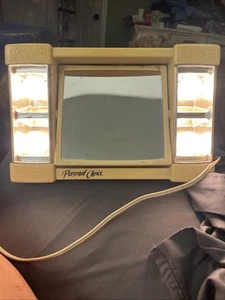 Vintage Cosmetic Light Up Makeup Mirror S5 - Picture 1 of 2