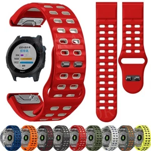 Pulsera de silicona Quick Fit para Garmin Fenix E 8 7 7X 6X Pro 5X Quick Fit Sport - Imagen 1 de 60