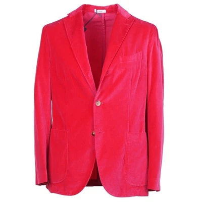 Abrigo deportivo Boglioli rosa fucsia terciopelo algodón 'K Jacket' 40R (UE 50) NUEVO CON ETIQUETAS Foto 1 de 4