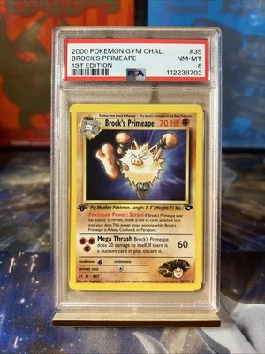 Brock's Primeape 35/132 Gym Challenge Regular 1st Edition - Image 1 of 2