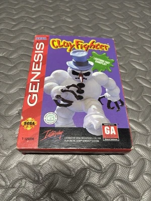 CLAY FIGHTER-Sega Genesis-complete - Image 1 of 3