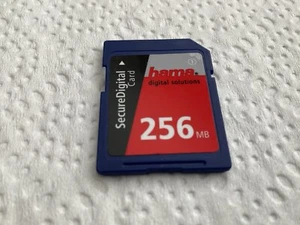Hama 256mb SD Memory Cards- Tested - Tracked Postage - Picture 1 of 2
