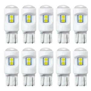 10x Bombillas Cerámicas 194 168 2825 W5W C5W Blanco Súper Brillante T10 Cuña LED Interior - Imagen 1 de 6