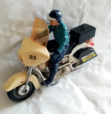 MATCHBOX K-83 Harley police + pilote (vintage 82/85) - Photo 1/4
