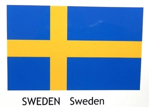 Transfer of Sweden flag slide 5 x 3" (135 x 80 mm) - Picture 1 of 2