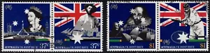 1988 Australia UK Joint Issue Set Of 4 Good To Fine Used, Pairs - Bild 1 von 1