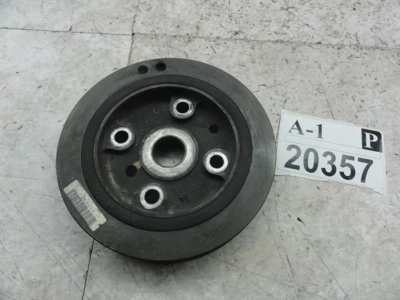98 99 VOLVO S70 HARMONIC BALANCER engine crankshaft pulley main gear - Image 1 of 1