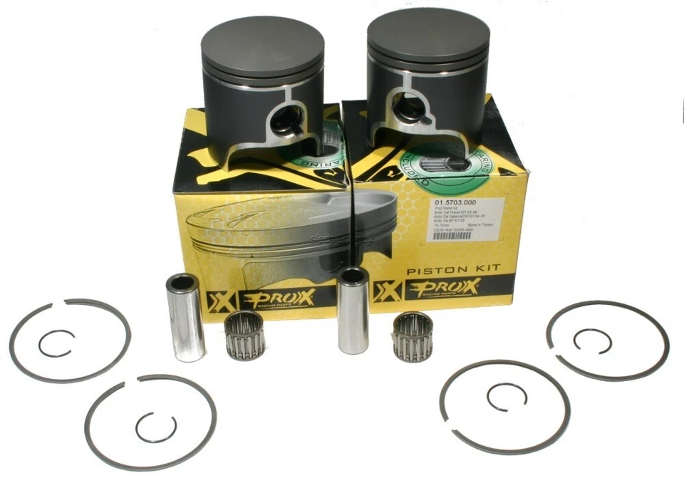 Arctic Cat Firecat 700/F7, 2003-2006, Pro-X Pistons & Wrist Pin Bearings - Image 1 of 1